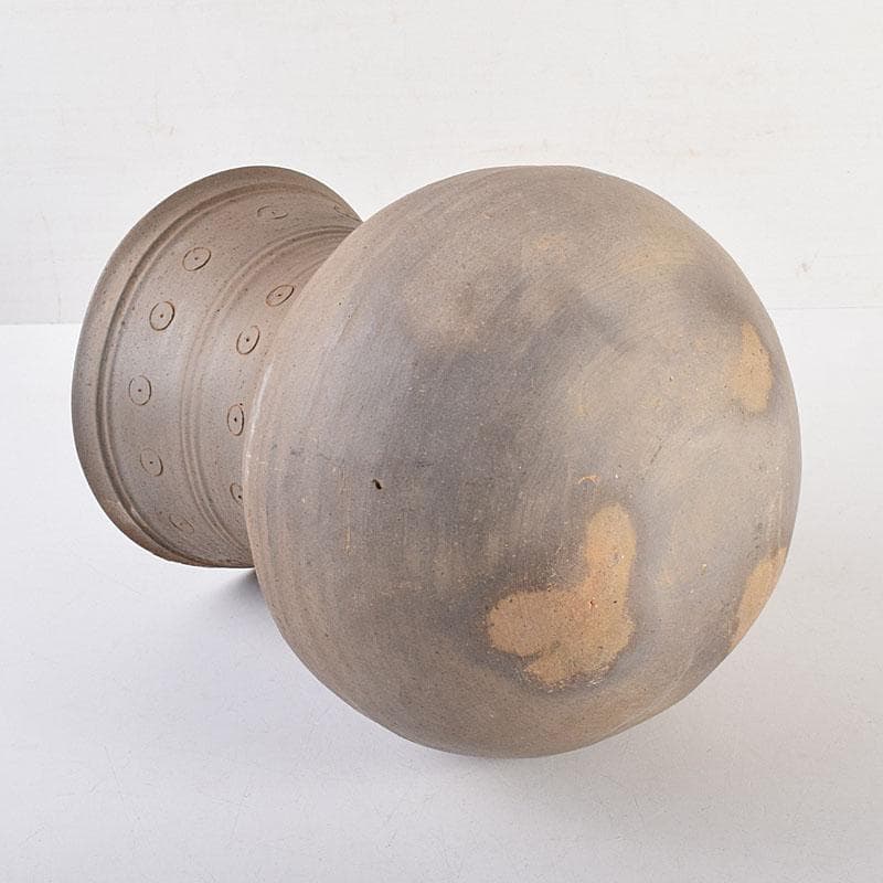 朝鮮美術　須恵器　新羅土器　新羅無細土　壷　C　8361C