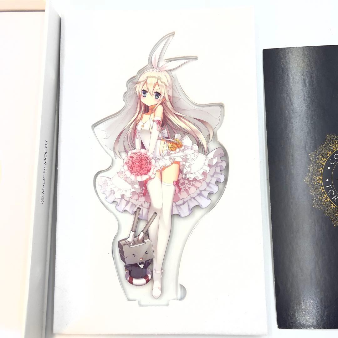 艦これ×絶対萌域　コラボグッズ　花嫁アクリルスタンド　島風　艦隊これくしょん