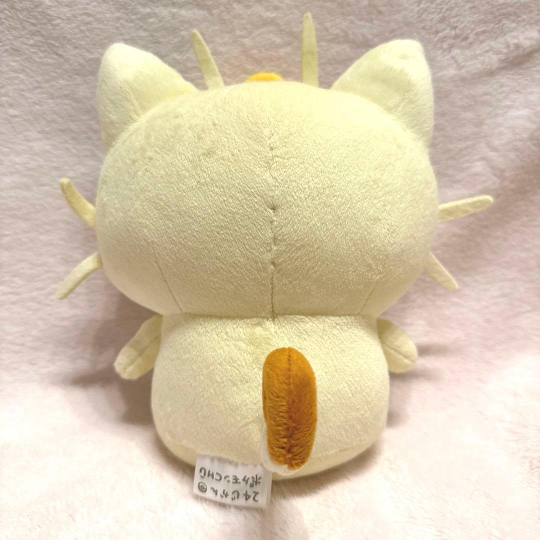 24じかんポケモンCHU ニャース ぬいぐるみ　ナガノ　コラボ