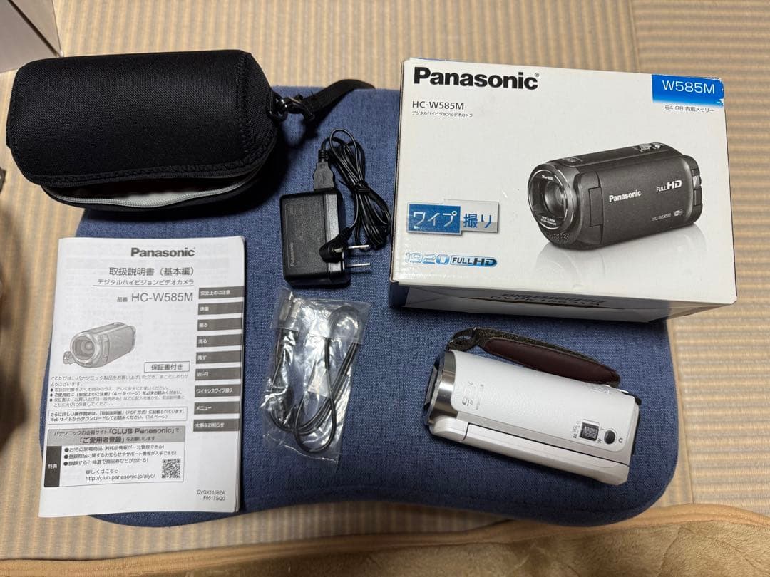 Panasonic HC-W585M ホワイト 64GB ※本日限り6/15