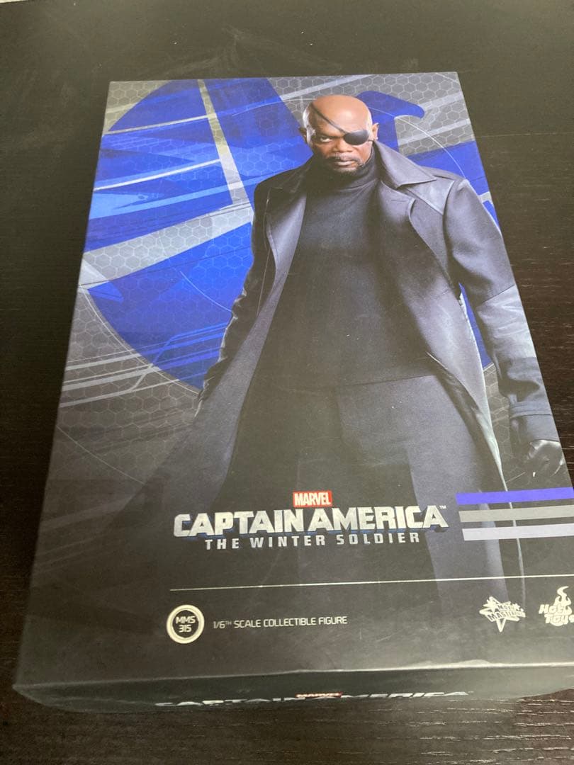 ホットトイズ ムービーマスターピース ニック・フューリー キャプテンアメリカ