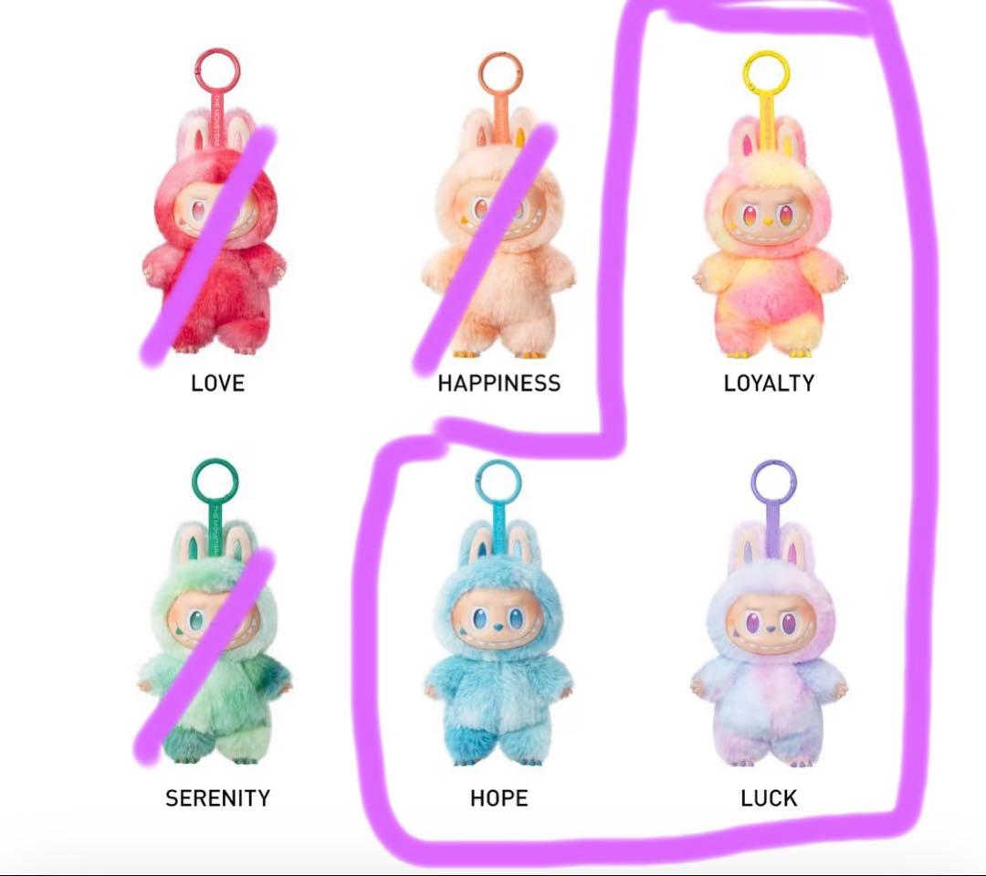 POPNOW購入　ラブブエナジー3体セット