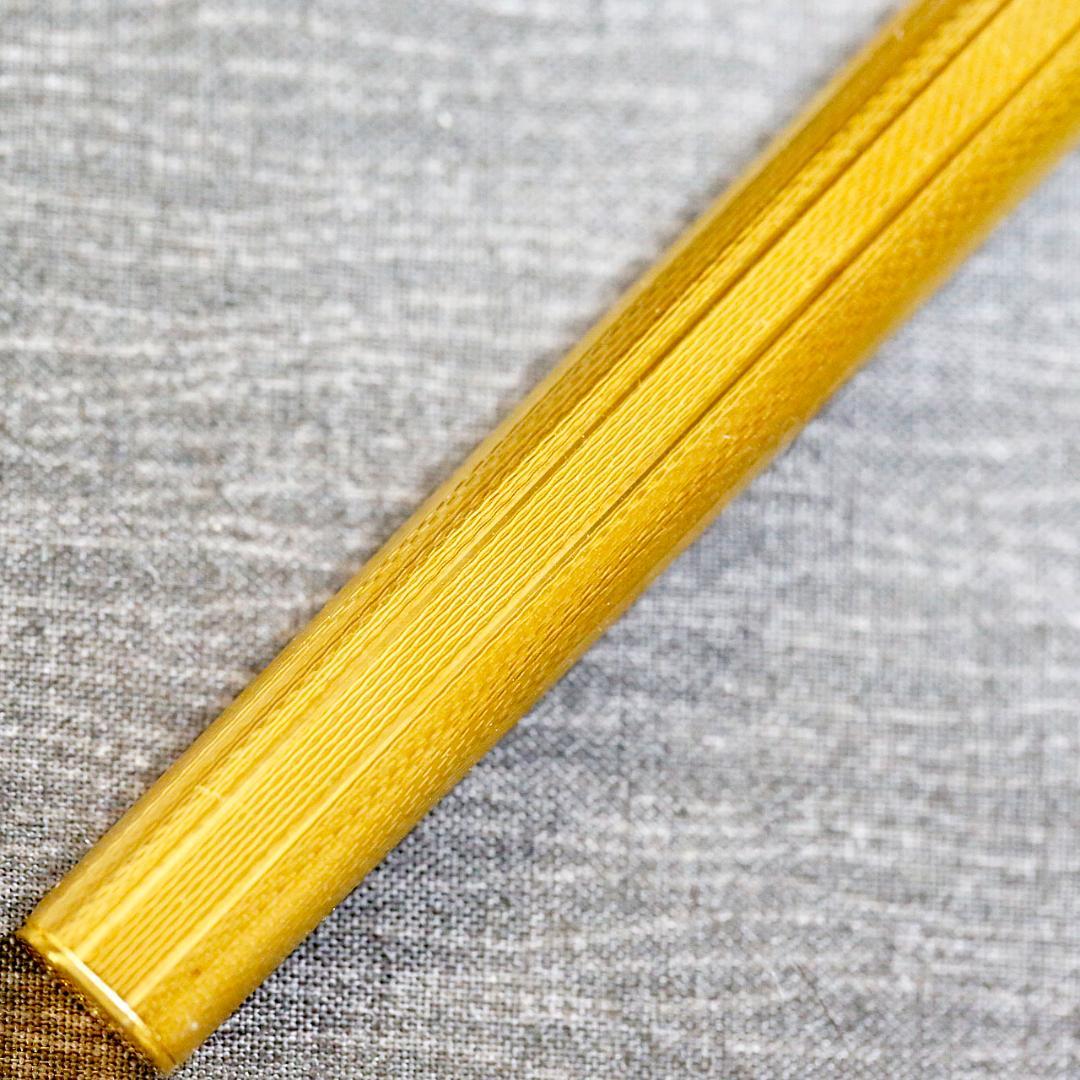 【美品 送料込み】カルティエ ボールペン トリニティ ゴールド プレート