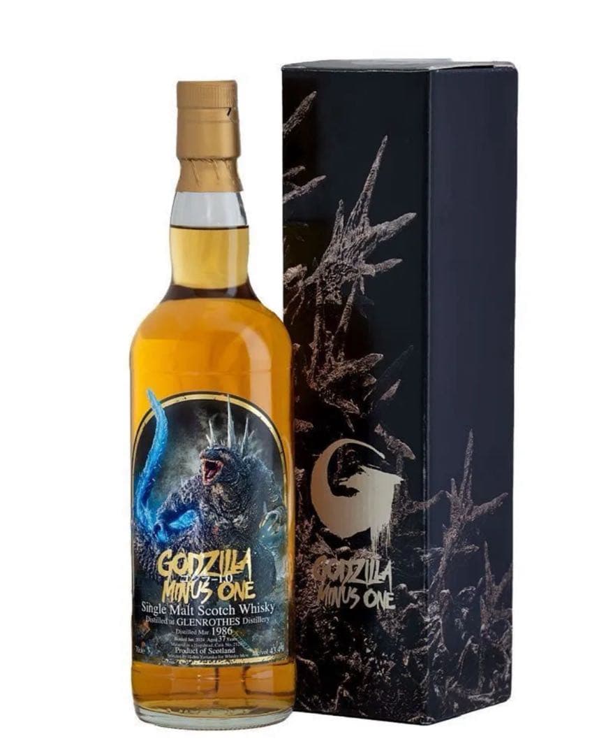 GODZILLA MINUS ONE シングルモルトウイスキー