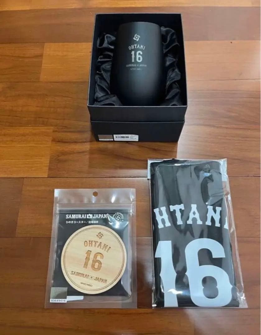 【新品】LAドジャース WBC 大谷 セット コースター エコバッグ タンブラー