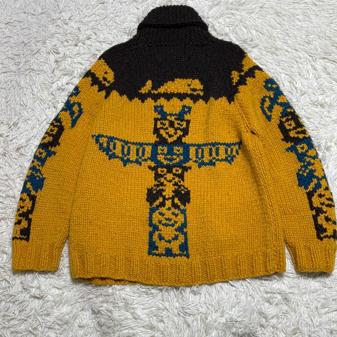 CANADIAN SWEATER カウチンセーター トーテムポール 古着