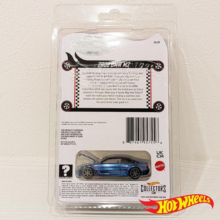 RLC 限定 ホットウィール　2006 BMW M3　ブルー