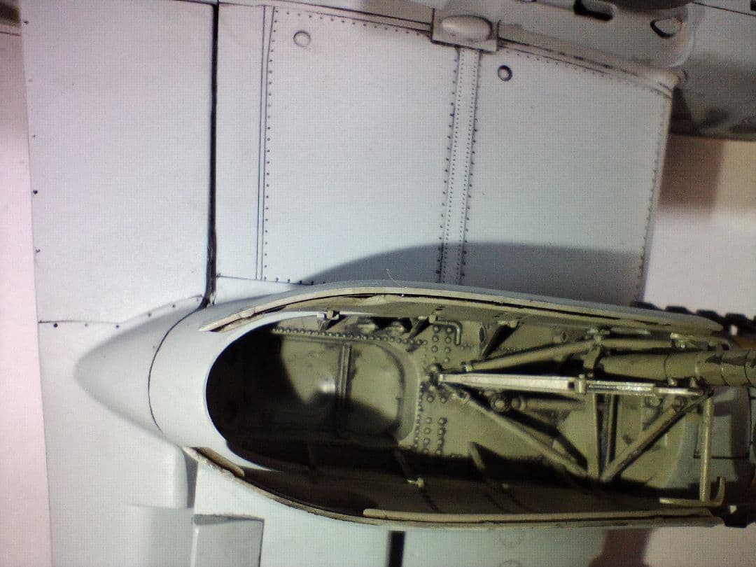 プラモデル完成機　1/48　メッサーシュミットBf110D-3