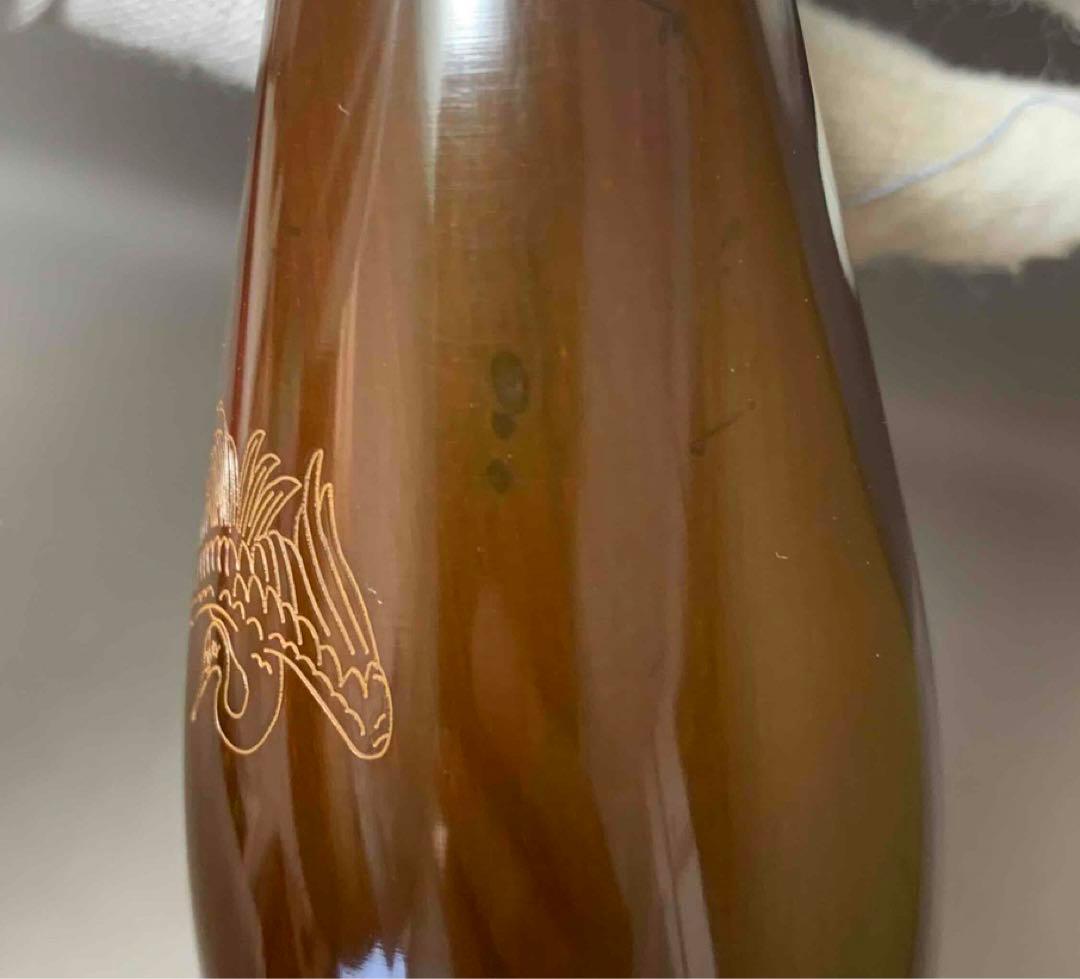 茶道具　鶴の絵　花入　竹影堂