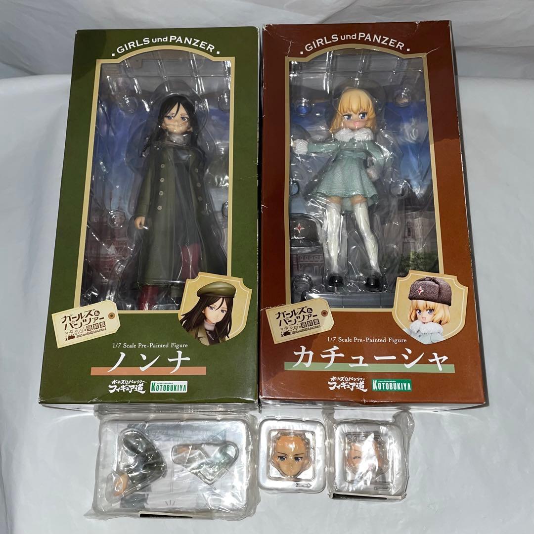 ガールズ＆パンツァー 最終章 カチューシャ ノンナ 1/7 フィギュア 特典付