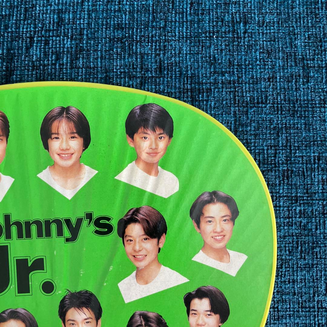 嵐メンバーJohnny's Jr. 時代のうちわ