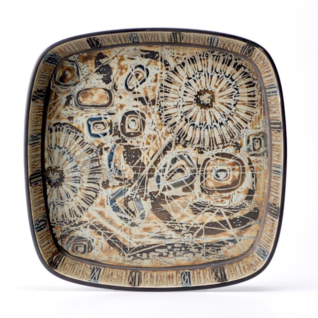 ロイヤルコペンハーゲン　バッカ　スクエアディッシュ　LLサイズ