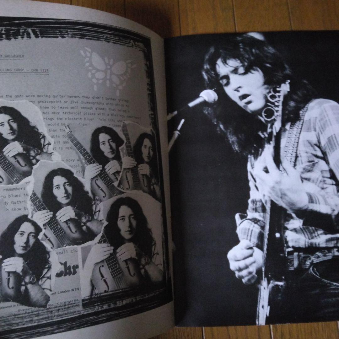 ロリーギャラガー Rory Gallagher パンフレット サイン・半券付き