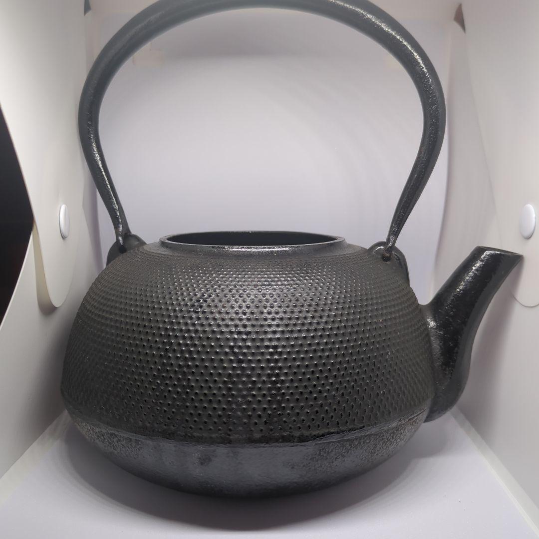 鉄急須丸アラレ