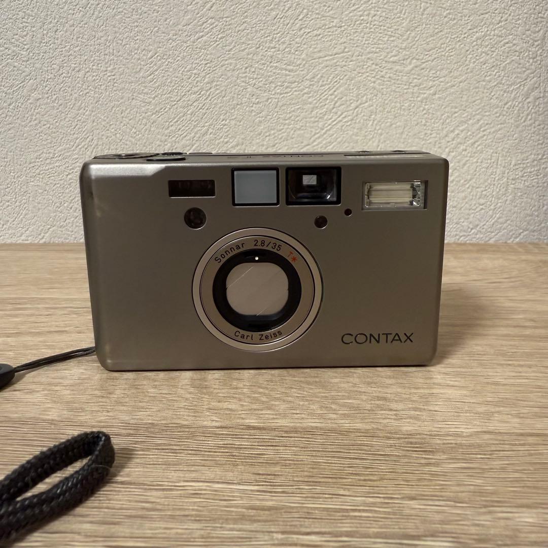 【動作確認済み】CONTAX T3 コンパクトフィルムカメラ チタンシルバー