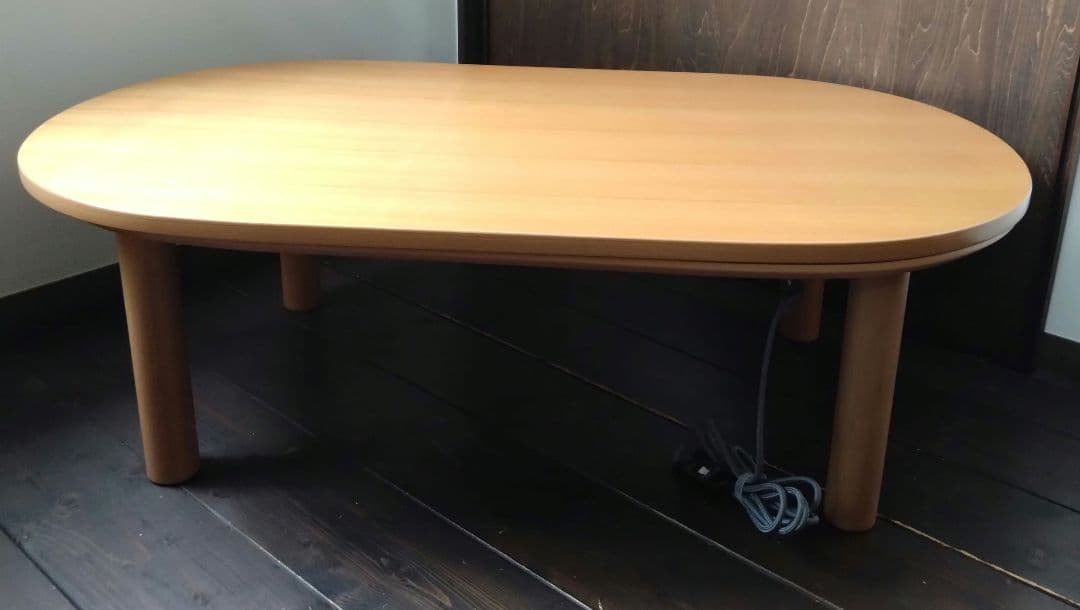 無印良品　リビングテーブル/こたつテーブル　MK12008V/N/10