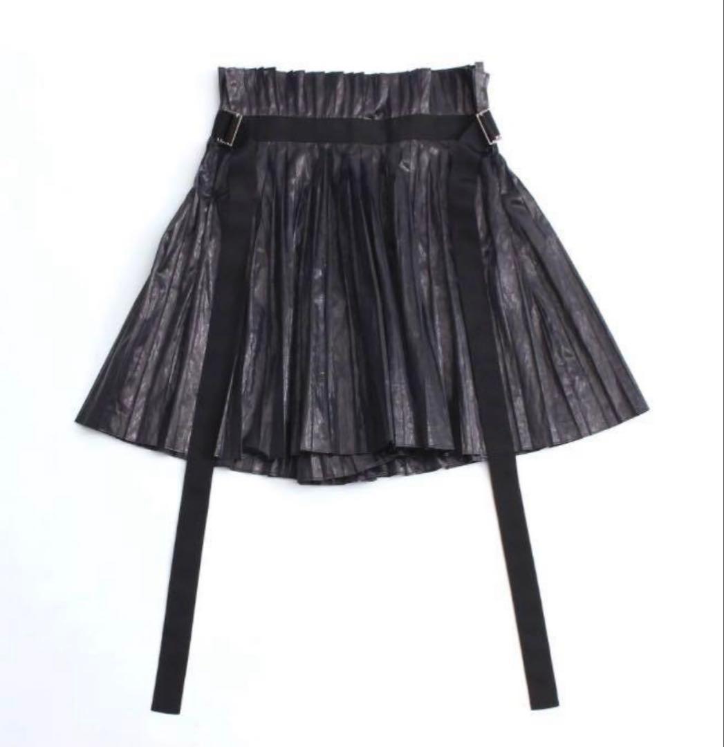 【ほぼ未使用】サカイ sacai プリーツキュロット ブラック サイズ1