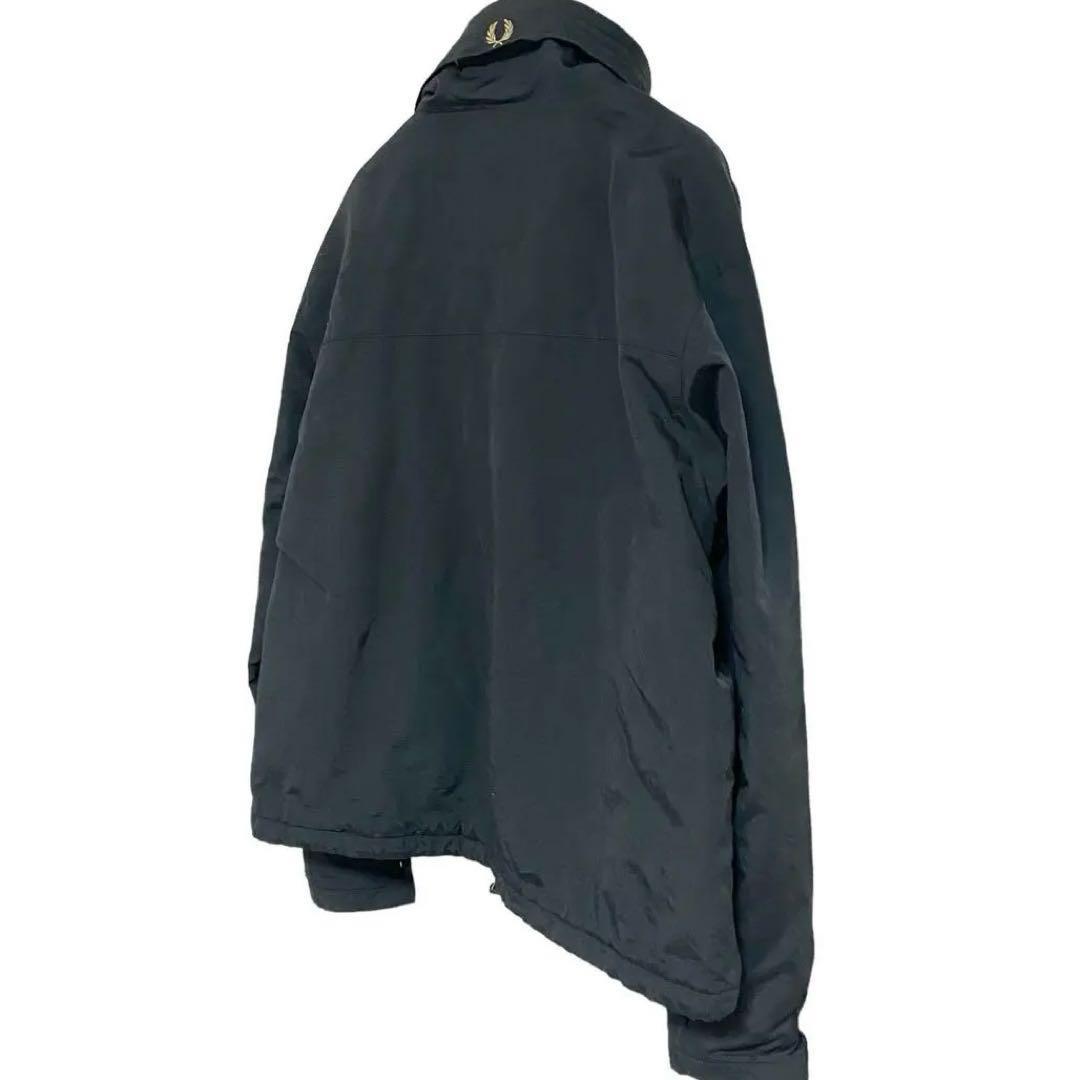 古着　FRED PERRY ブルゾン　ジャケット　ブラック　黒