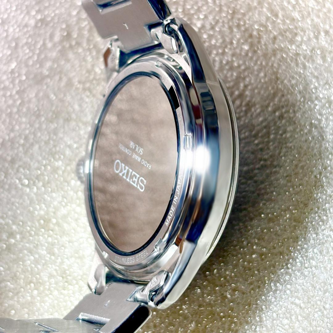 SEIKO ソーラー電波 SBTM231 7B24-0BJ0 ブルー 超美品