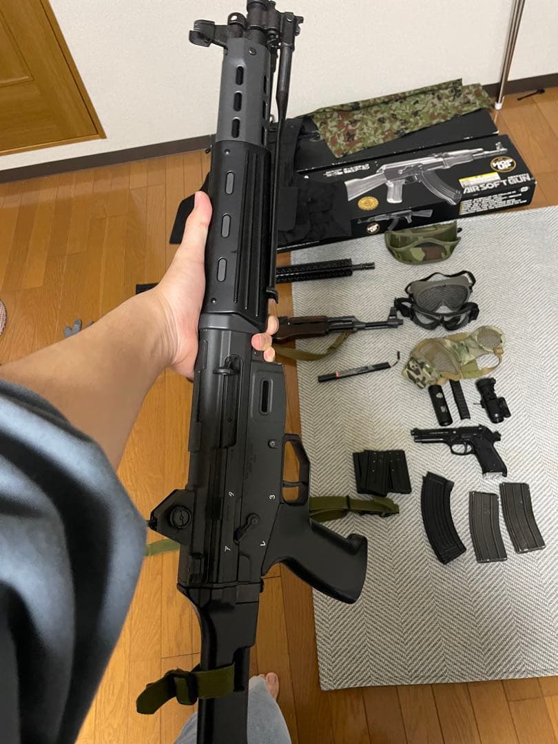 サバゲー引退装備品セット