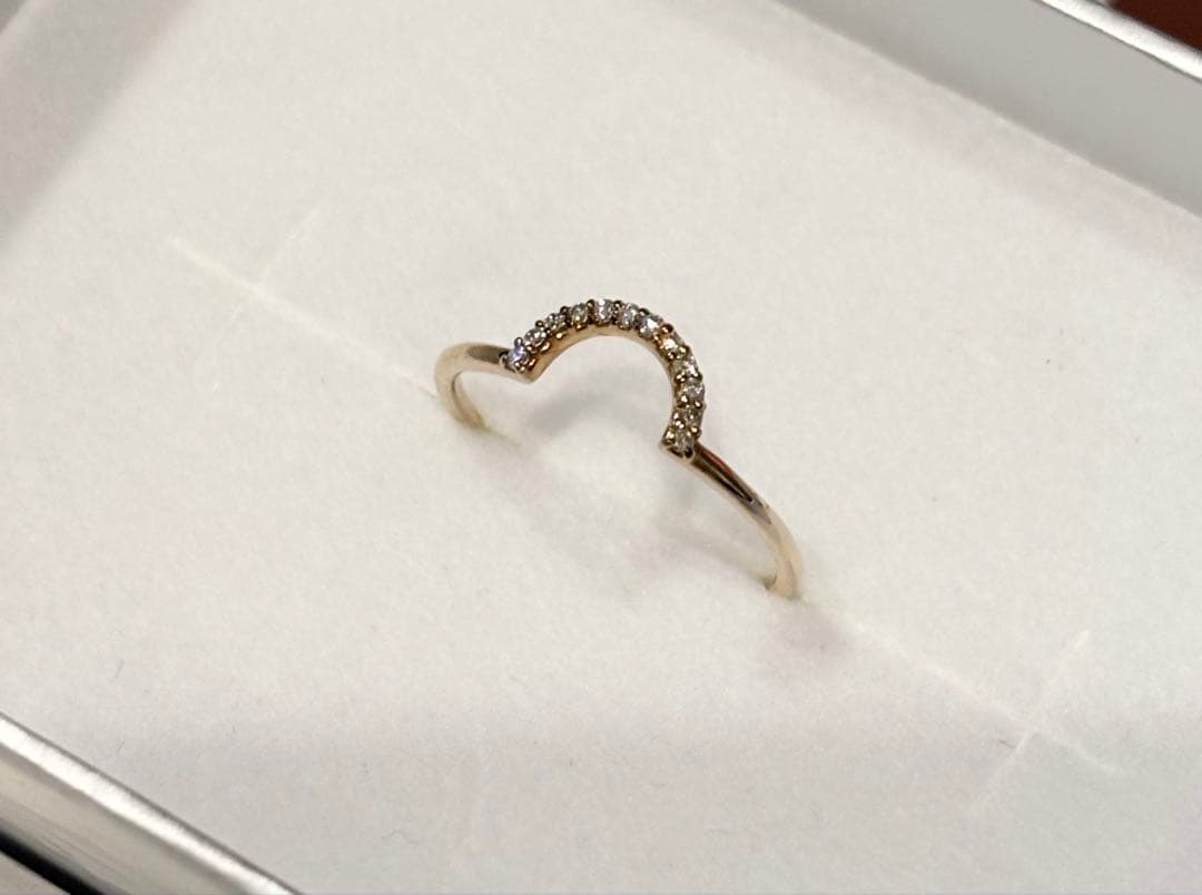 con affetto 10kダイヤリング　#11