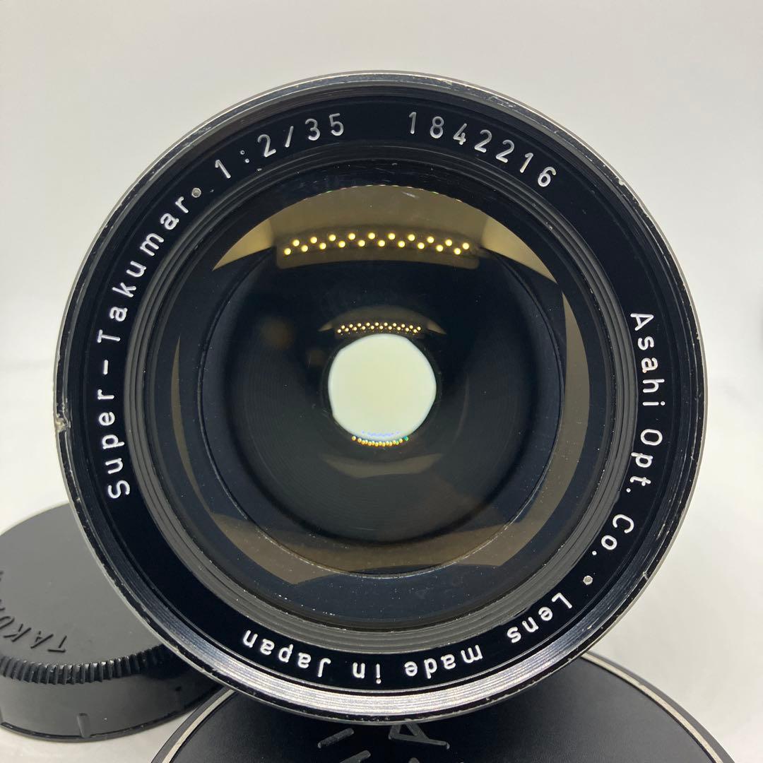 Super Takumar 35mm F2 前期型になります。
