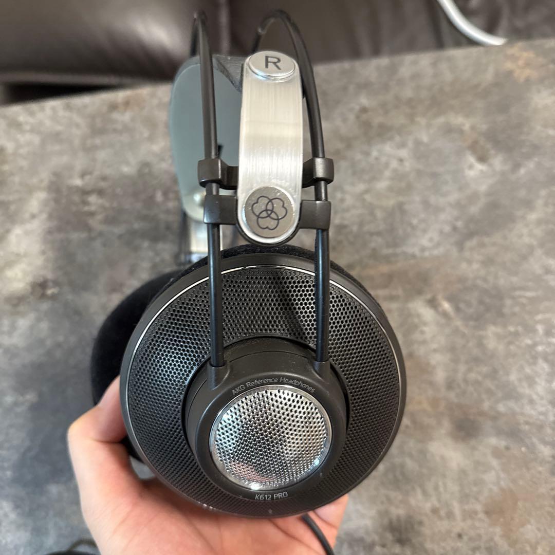 AKG K612PRO 有線ヘッドホン 開放型 リファレンスモニター