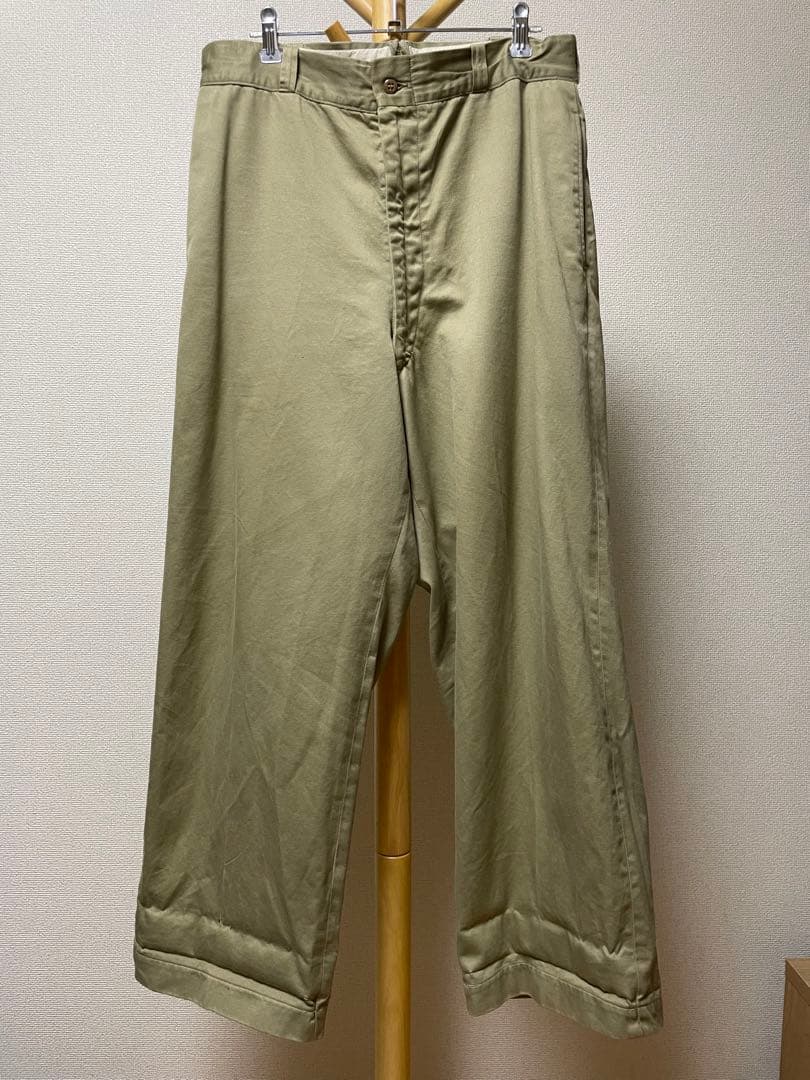 60's USARMY チノトラウザーズ ジッパータイプ