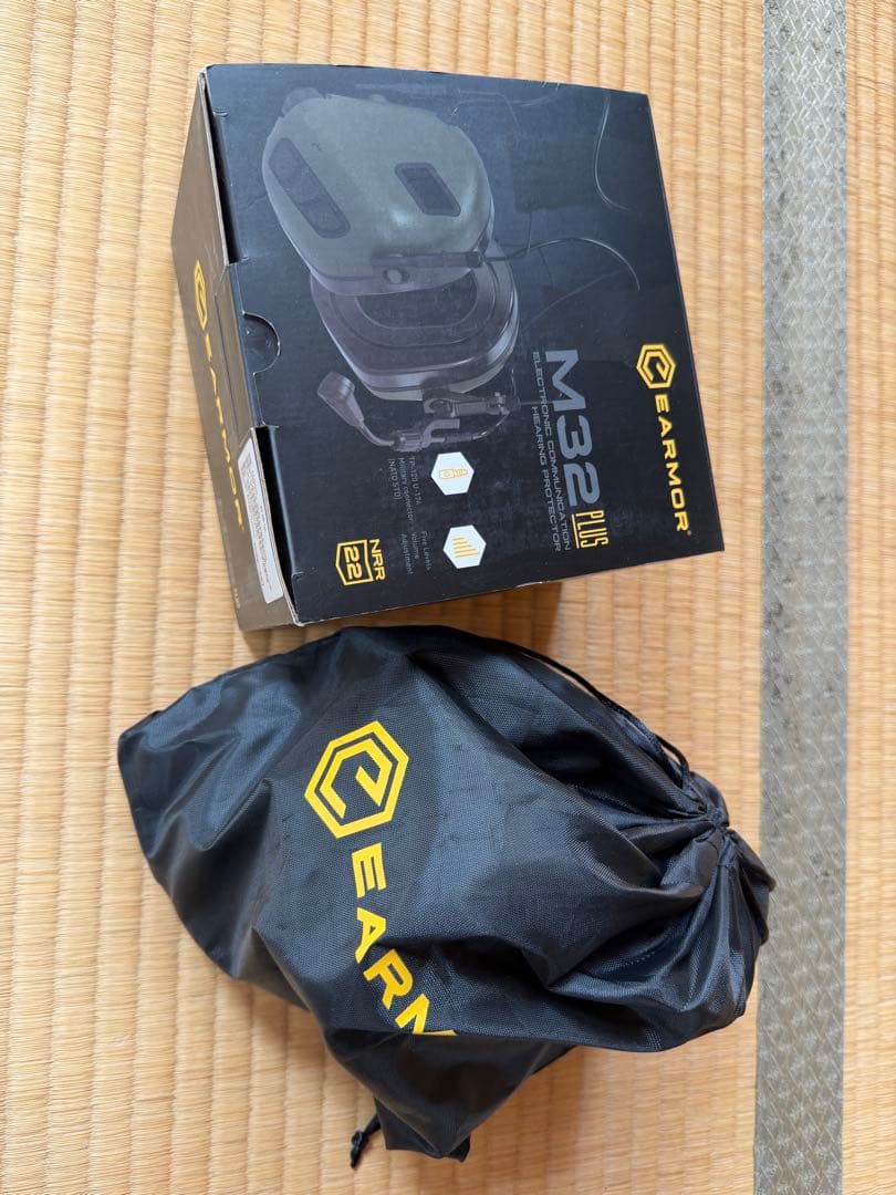earmor m32 タクティカルヘッドセット