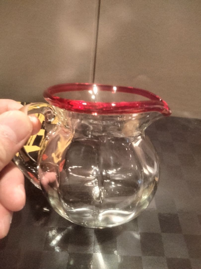 倉敷ガラス　名工　小谷眞三 超希少　ミルクグラス