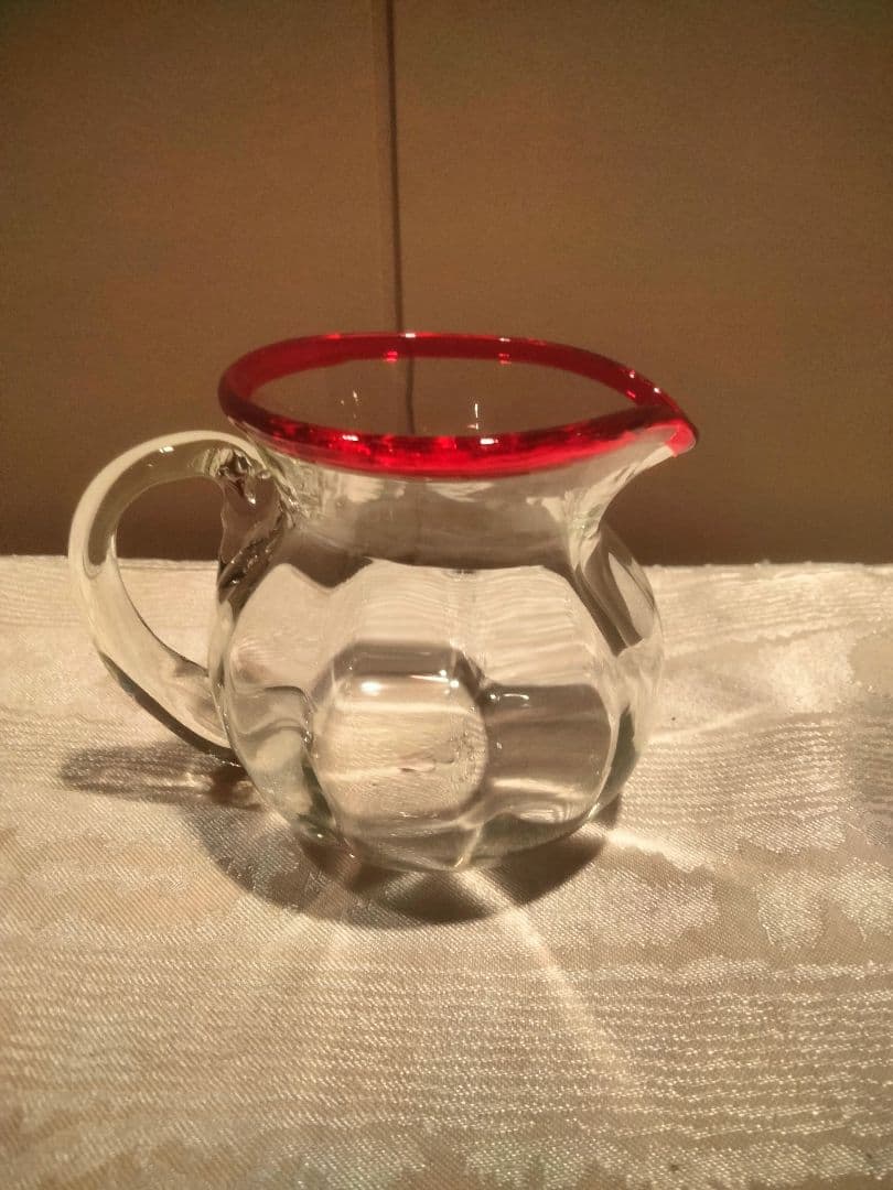 倉敷ガラス　名工　小谷眞三 超希少　ミルクグラス