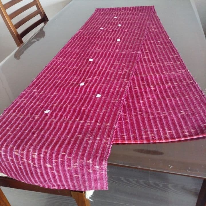 裂き織り敷物⭐︎ランナー⭐︎タペストリー阪急梅田「匠の技展」購入品⭐︎新品未使用