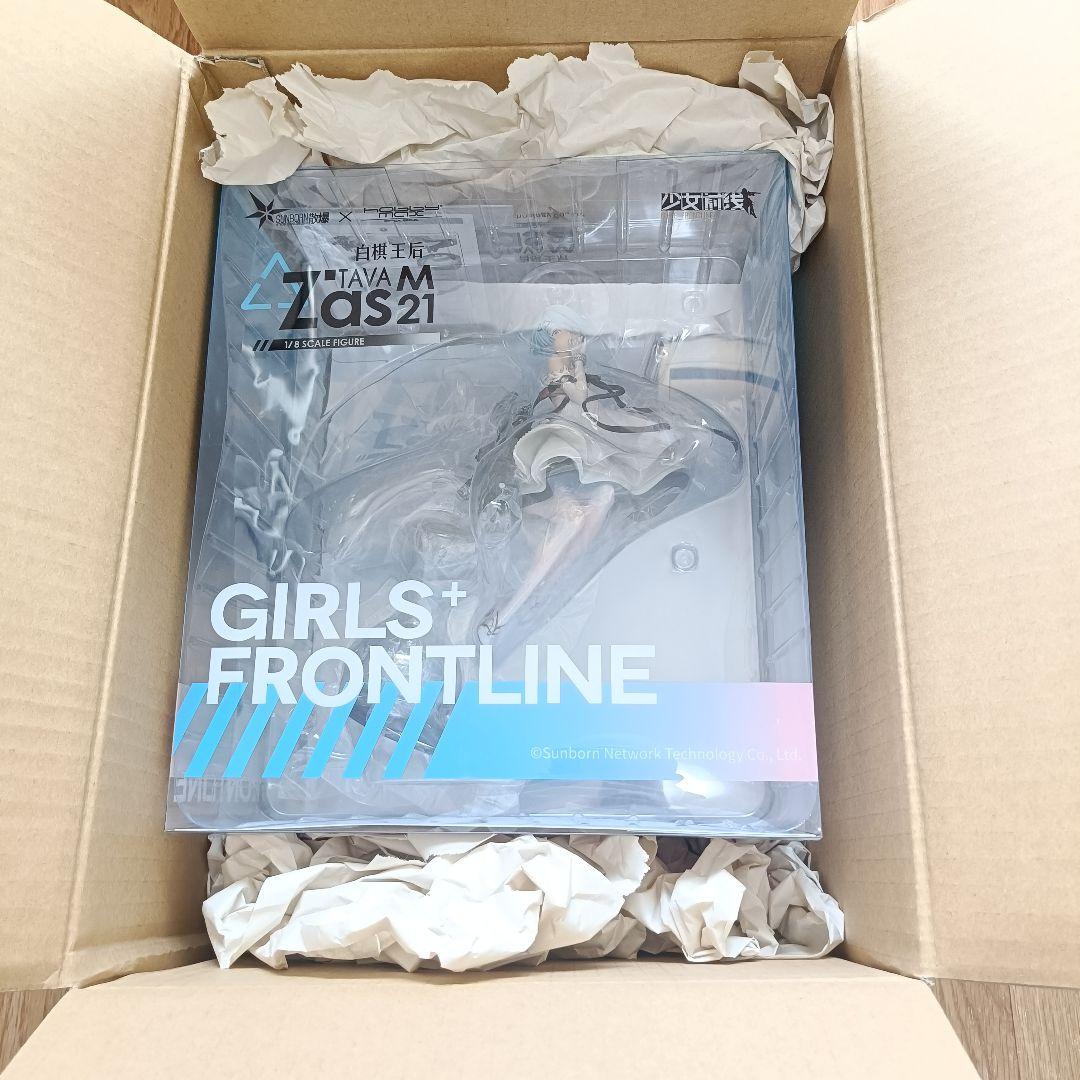 ドルフロ　Zas M21 ホワイトクイーン Ver. 1/8　完成品フィギュア