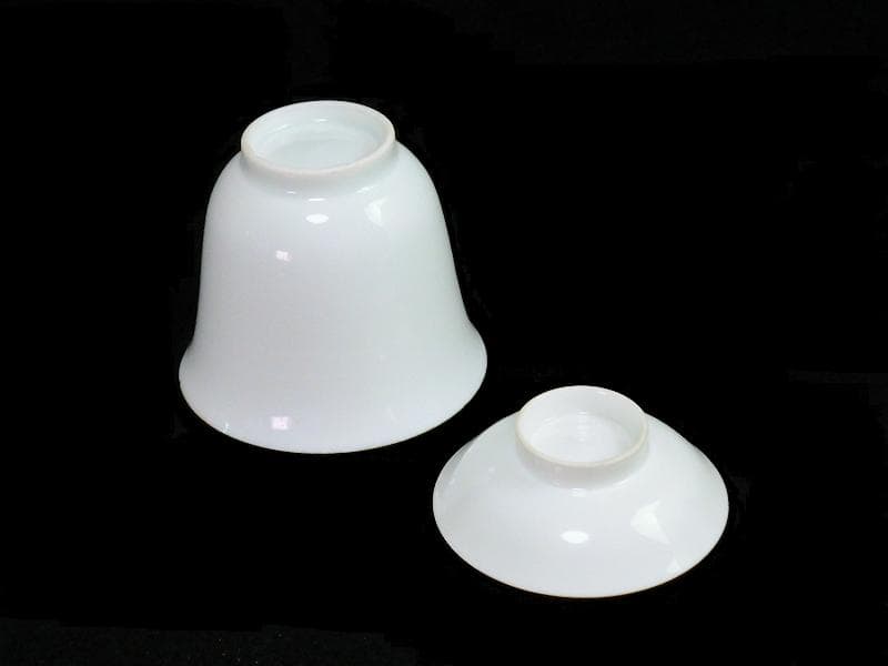 古伊万里　白磁　蓋向付　江戸中期　C358AS-fbjr