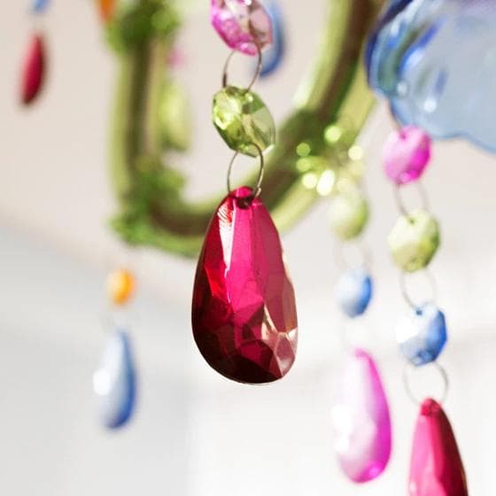 シャンデリア 5灯タイプ カラフル ポップ マルチカラー