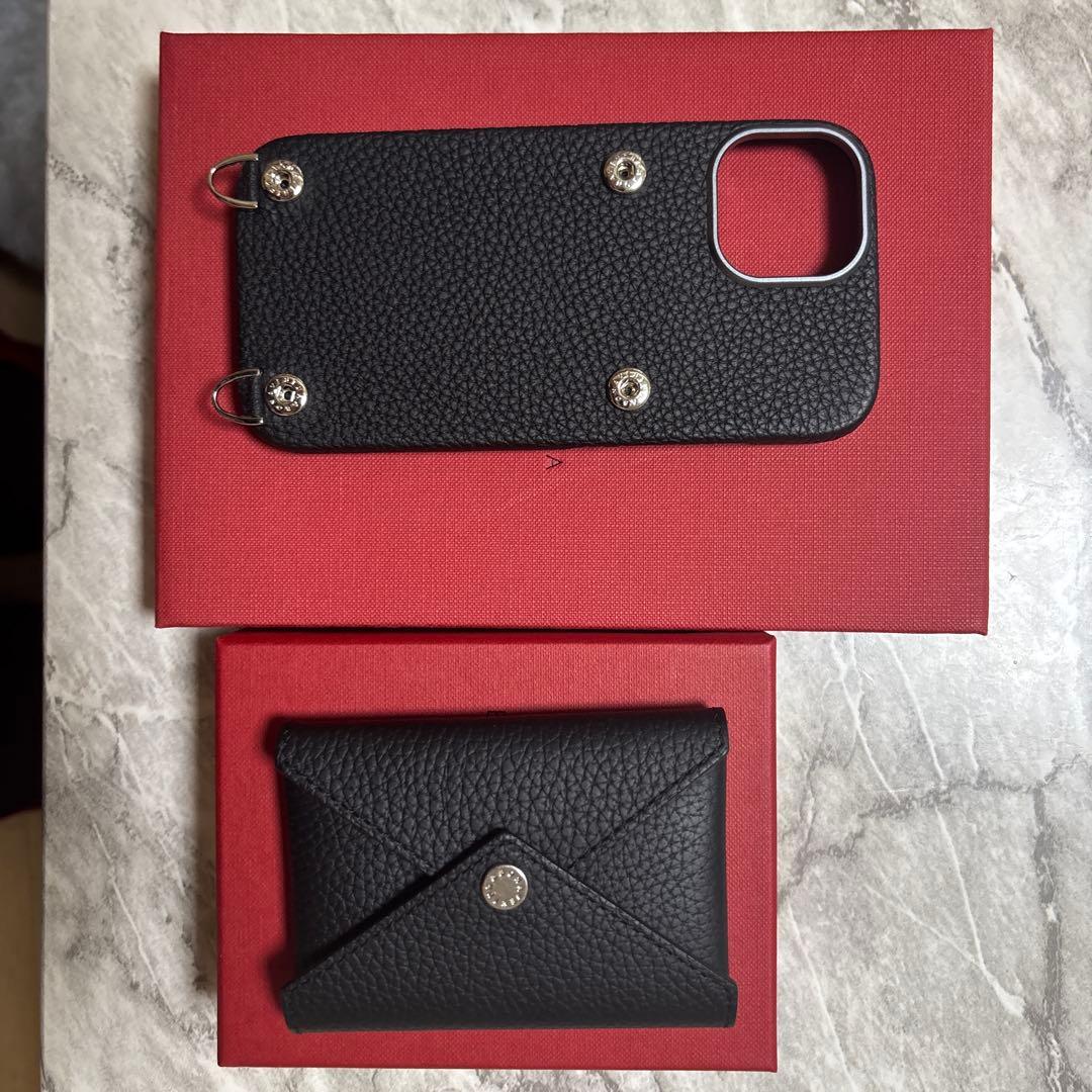 ボナベンチュラ　スマホケース　財布付き　iPhone15