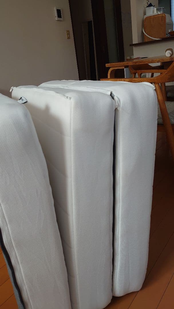 VITHÄLL ヴィトヘル ベッドマットレス/ かため/折りたたみ/シングル/