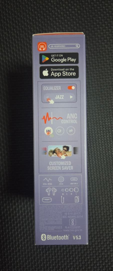 【新品未使用品】JBL イヤホン LIVE BEAM 3 パープル