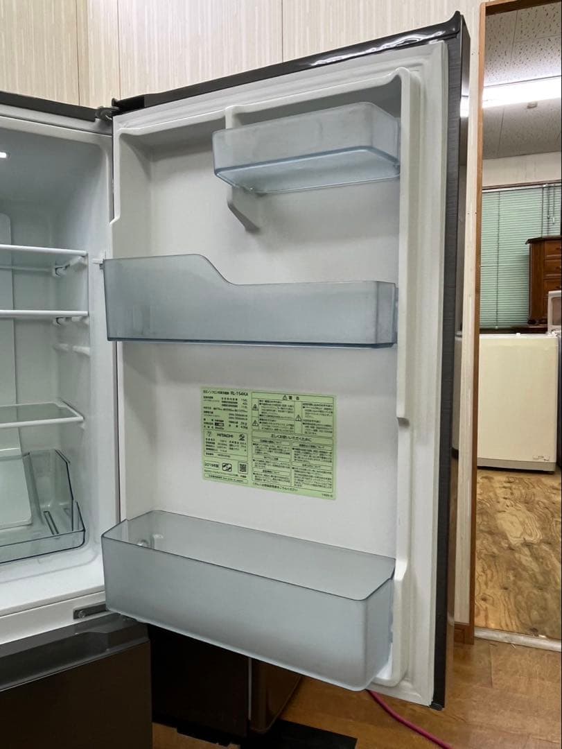 #18 2ドア 冷蔵庫 HITACHI 2019年 154L RL-154KA
