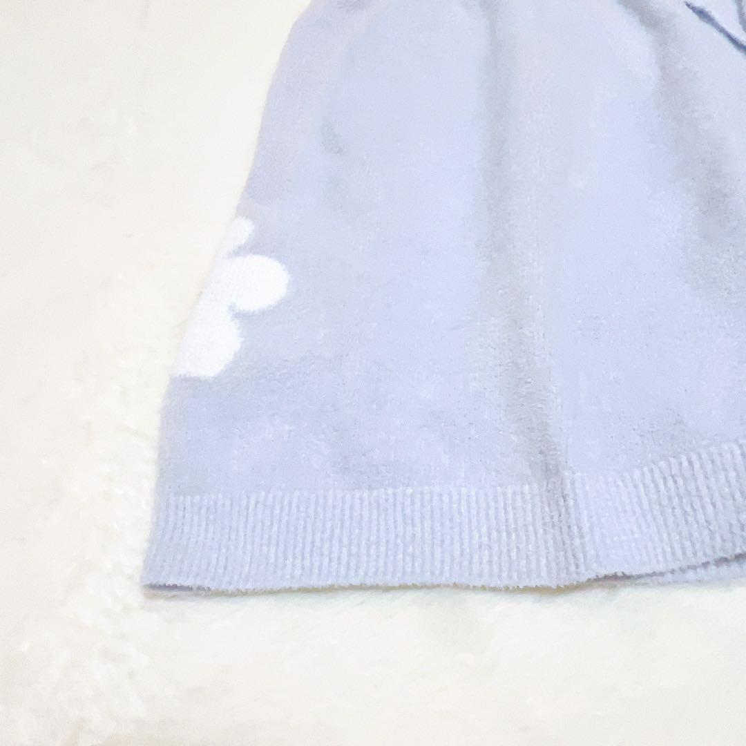 新品タグ付きgelato pique エアモコフラワーロゴジャガード 上下セット