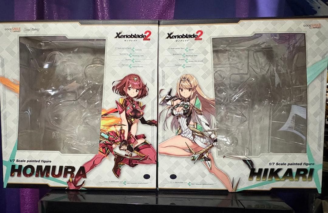 【ゼノブレイド2】　ホムラ　ヒカリ　1/7 フィギュアセット　2体セット