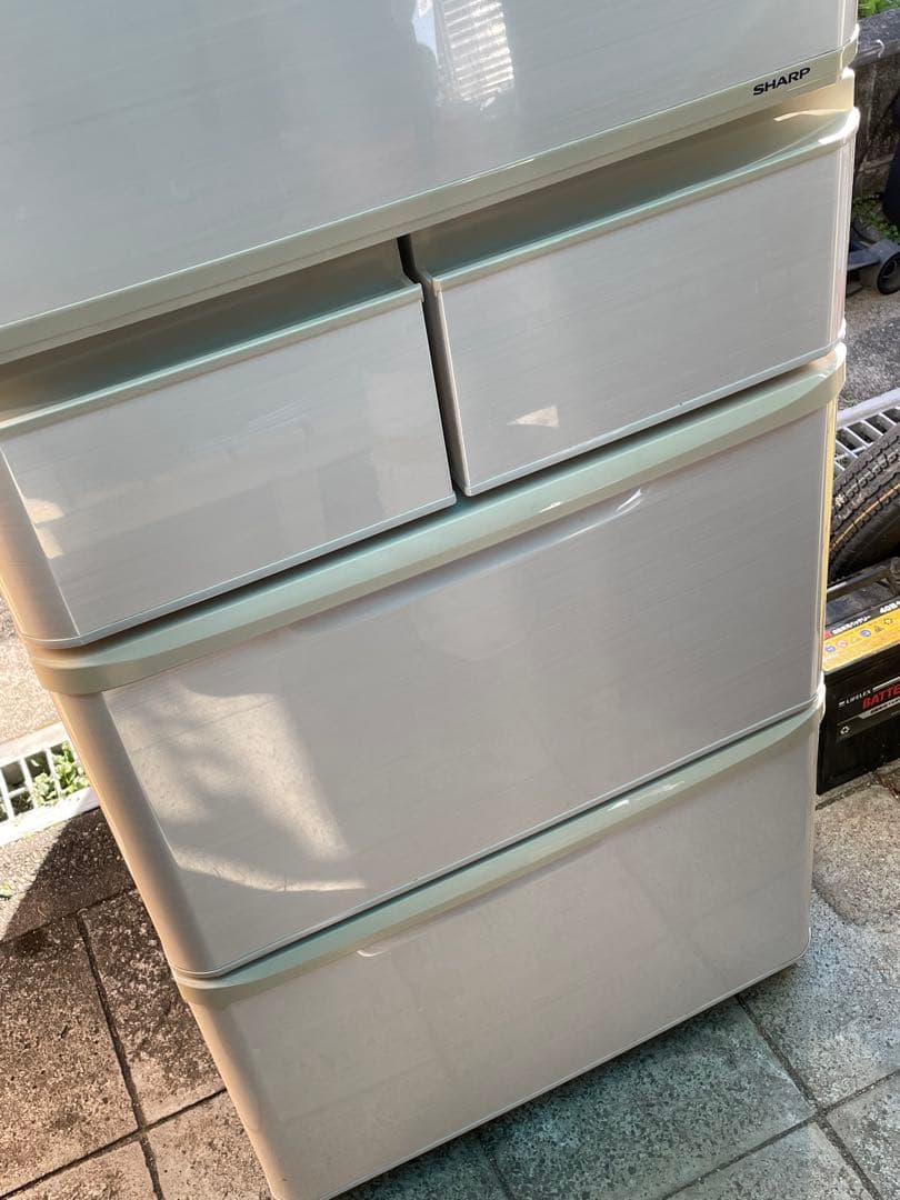 SHARP 冷蔵庫 SJ-PW42A-C 424L 2015年製　両開き