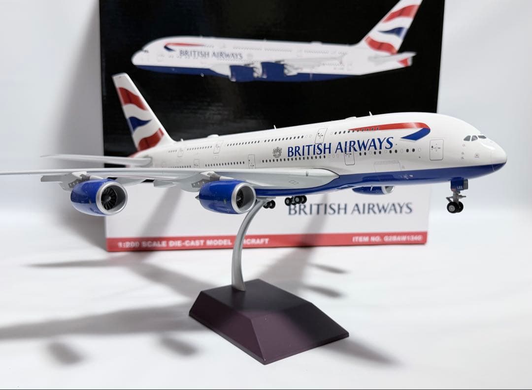 航空機・ヘリコプター Gemini 1/200 Airbus A380 British Airways