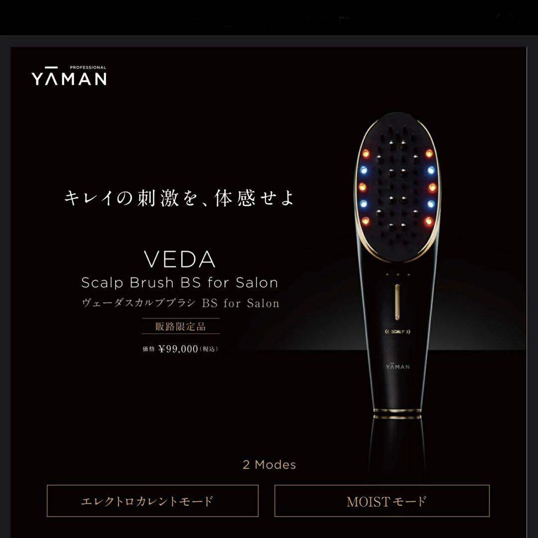 ★未使用に近い★ヤーマン ヴェーダスカルプブラシ BS for Salon