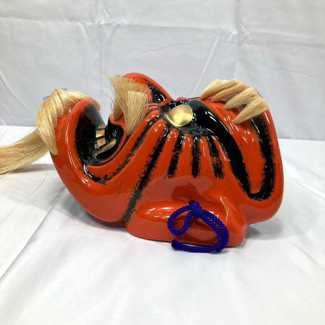 1845N9パ 神楽面 手力男命 たぢからおのみこと 御神楽 工芸品