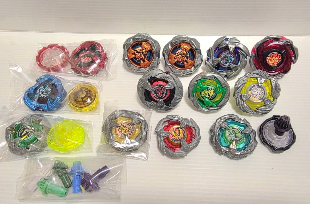 ベイブレードX カスタマイズセットU ヘルズリーパー ゴーストサークル 他 7点
