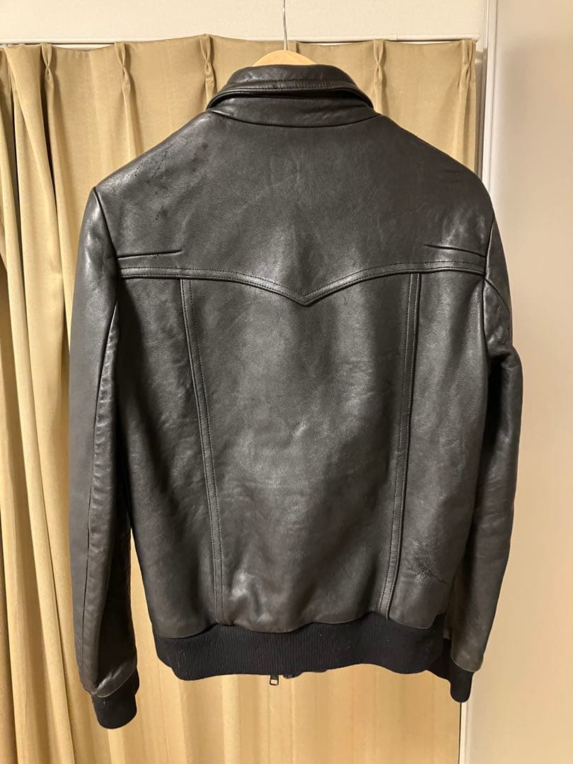 r*u様 ナンバーナイン　リブレザー07aw 傷あり