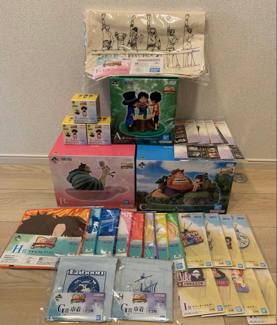 一番くじ ワンピース ドラマティックメモリーズ 各賞まとめ売り