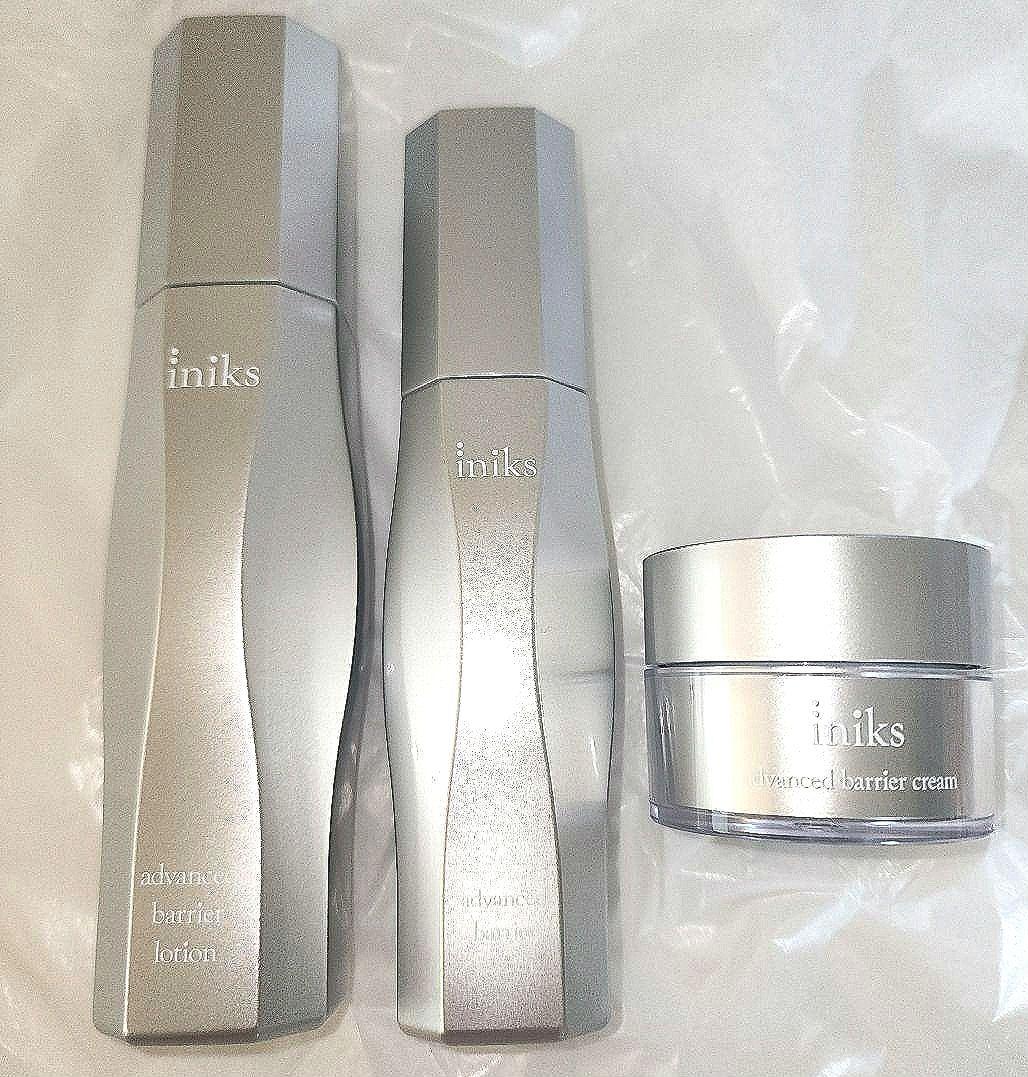 うさぴょん☆ iniks アドバンスバリアシリーズ　スキンケア3点セット