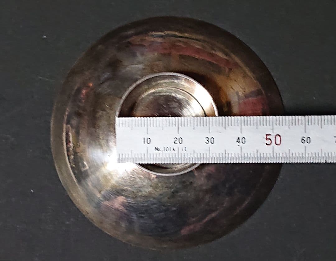 ヴィンテージ　銀盃　五三桐紋　(匿名配送)